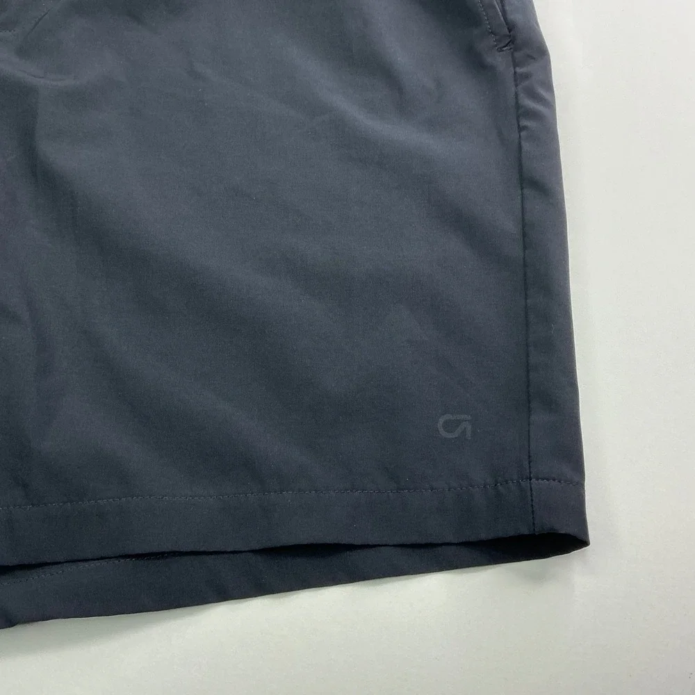 GapFit Black Athletic Shorts Womens M GF004104 Pockets Stretch Workout Running